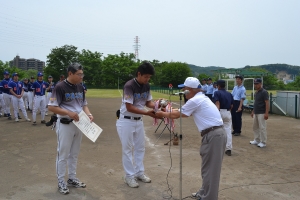 男子１部準優勝　門馬工務店