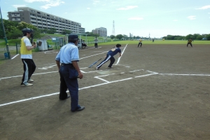 試合風景　1
