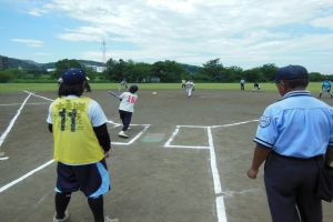試合風景　4