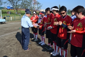 一般女子優勝　府中ジャイアンツ