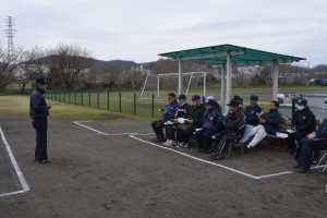 審判長からの伝達