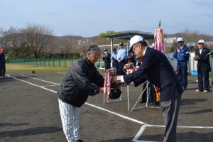 二部第２位カップ返還