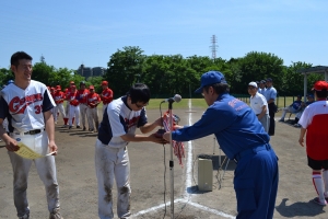 男子二部準優勝