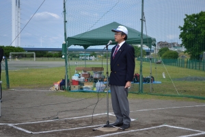 府中ソフトボール連盟会長挨拶