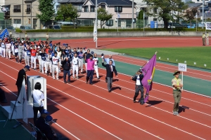 開会式入場