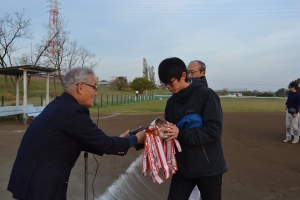 男子1部準優勝