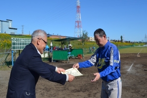 ２部準優勝チーム