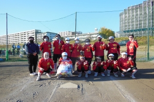 準優勝した府中ジャイアンツ