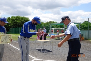 ２部準優勝チーム