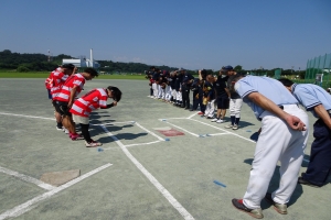 試合開始挨拶